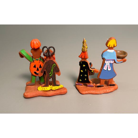 Lemax Retired Halloween Mini “Sugar N Spice” Village Figures Collection ‘04-‘05 - Picture 3 of 10